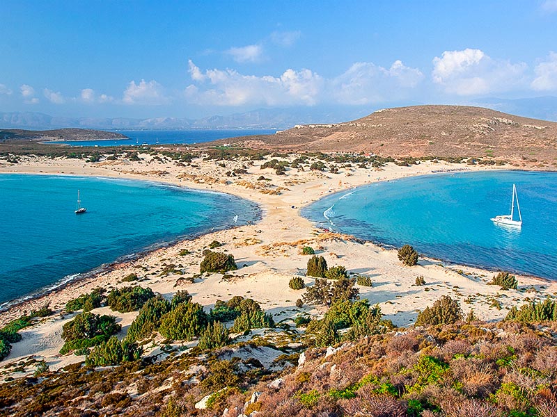 Η παραλία του Σίμου στην Ελαφόνησο