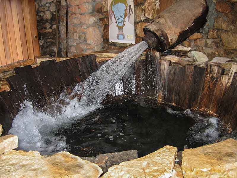 Νεροτριβή στο Υπαίθριο Μουσείο Υδροκίνησης στη Δημητσάνα