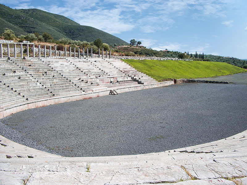 Το στάδιο της Αρχαίας Μεσσήνης