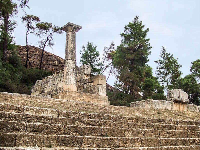 Ο Κρόνιος λόφος στην Αρχαία Ολυμπία