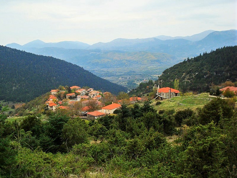Άποψη του Ροεινού Αρκαδίας